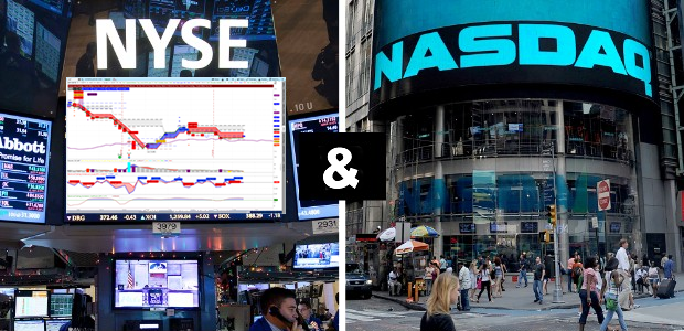 NYSE and NASDAQ